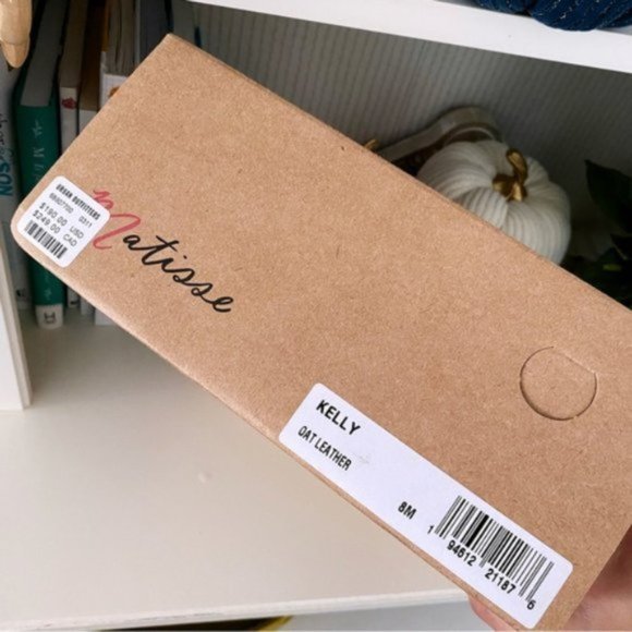 Matisse Footwear Kelly Platform Mule Oxford Cream Beige Minimalist Leather New 8 - Picture 11 of 13